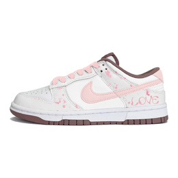 Nike Кроссовки для скейтбординга Dunk Joy Lemon с противоскользящим эффектом, женские, белые, розовые fz3611-208(team399-甜蜜悸动) | white pink