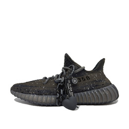 Adidas Кроссовки Yeezy Boost 350 V2 с низким верхом, устойчивые к истиранию, унисекс, черные gy7164(team499-灰烬 废土风) | black