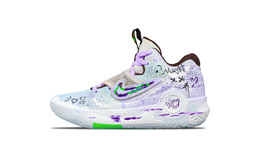 Nike Баскетбольные кроссовки KD Trey 5 X с амортизацией, противоскользящие и износостойкие, низкие, унисекс, фиолетовые dj7554-014（team855-梦幻紫霞） | purple