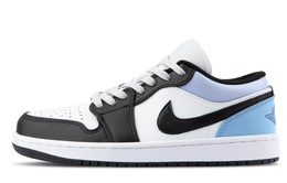 Jordan Баскетбольные кроссовки Air 1 Cushioning Low Top Vintage унисекс небесно-голубого цвета 553558-131（team1251星澜逐风） | sky blue