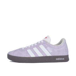Adidas Кроссовки для скейтбординга VL COURT 2.0 Purple Rose Coverage с защитой от истирания, низкие, унисекс, фиолетово-белые js3003(team1118-紫玫瑰） | purple white