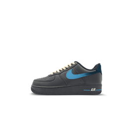 Кроссовки Air Force 1 Gradient Blue с низким верхом, нескользящие, для скейтбординга, унисекс, черные Nike, Black cw2288-001(team786-渐变蓝 ) | black