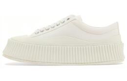 Кроссовки со шнуровкой и круглым носком Jil Sander, Original Shoe Box Included j15ws0002-p4868-100 | original shoe box included