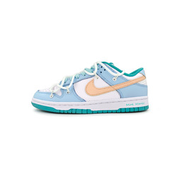 Nike Кроссовки для скейтбординга Dunk Low Top, унисекс, небесно-голубые dv0833-102（team793-薄荷海盐） | sky blue