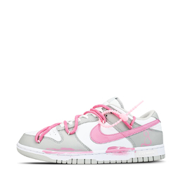Nike Кроссовки для скейтбординга Dunk Anti Slip, износостойкие, унисекс, серо-розовые hf5441-105（team1149-粉钩） | gray pink