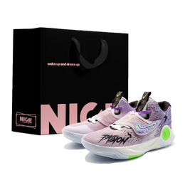Nike Кроссовки KD Trey 5 X Low Top Casual City Commute для бега унисекс, черные, фиолетовые dj7554-014(team1108-紫芒星河ld) | black purple
