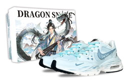 Nike Кроссовки Air Max Fusion Low Top женские, цвет голубой cj1671-100(team701-至死不渝-box蛇） | cyan