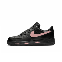 Nike Кроссовки Air Force 1 с антискользящей амортизацией, износостойкие, низкие, для скейтбординга, унисекс, черные cw2288-001(team1180-粉色黑武士) | black