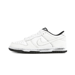 Nike Кроссовки для скейтбординга Dunk Low Top унисекс, белые dd1391-100(team676-净白悠行) | white
