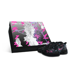Кроссовки Air Monarch 4 Low Top Chunky унисекс черного цвета Nike, Black (Plaster Figure Box) 415445-001(team652-m4千禧粉蓝box) | black (plaster figure box)