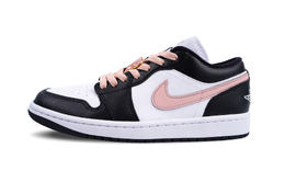 Jordan Баскетбольные кроссовки Air 1 Low Top Vintage, женские, черно-розовые dc0774-101(team886-糖果） | black pink