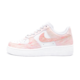 Nike Кроссовки Air Force 1 Pink Mist Sea, First Culture, устойчивые к истиранию, низкие, для скейтбординга, унисекс, розовые dd8959-100(teamtwo-粉雾海) | pink