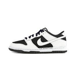Nike Кроссовки для скейтбординга Dunk Anti Slip, износостойкие, унисекс, черно-белые dd1391-100(team189-雾霭清踪) | black white