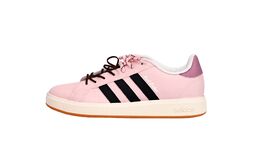 Adidas Кроссовки для скейтбординга Grand Court Base 00s Pink Gravity SAML Low Top Unisex Pink ih6185(team6-粉色引力) | pink