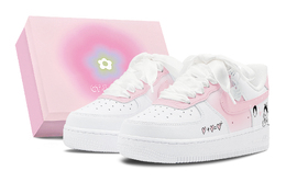 Nike Кроссовки Air Force 1 Air Force 1 с низким верхом, противоскользящие, износостойкие, женские, белые, розовые dh2920-111(team88-世纪婚礼粉s-box) | white pink