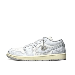 Jordan Баскетбольные кроссовки Air 1 Apollo, The Sun God Low Top Vintage, унисекс, белые dc0774-103(team920-太阳神阿波罗） | white