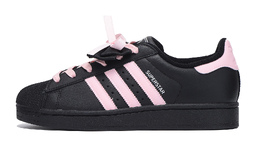 Adidas Низкие кроссовки для скейтбординга SUPERSTAR Coverage с защитой от скольжения и истиранию, унисекс, розовые jh9977(team拾伍-男女同款黑粉) | pink