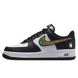 Nike Кроссовки для скейтбординга Air Force 1, унисекс, низкие, белые dv0788-001(team1042-燃烬瞬影) | white black