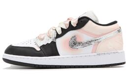 Jordan Баскетбольные кроссовки Air 1 Low Top Vintage, женские, розовые dc0774-101(team24-女款绯影灼爱) | pink