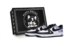 Nike Кроссовки Air Force 1 Low Top для скейтбординга унисекс, белые dv0788-001(team85-深邃香芋as-box) | white