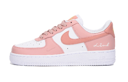 Nike Кроссовки для скейтбординга Air Force 1 с защитой от скольжения, женские, розовые, белые cz0270-103(team拾伍-男款粉白) | pink white