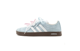 Adidas Кроссовки для скейтбординга Neo VL Court 2.0 с противоскользящей амортизацией, износостойкие, низкие, унисекс, белые, синие hq1802（team1106-海洋之心） | sky blue