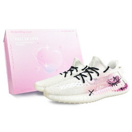 Adidas Низкие повседневные кроссовки Yeezy Boost 350 V2, белые, унисекс hq6316(team373-哥特废墟box) | white