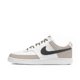 Nike Кроссовки для скейтбординга Court Vision 1 Low Top унисекс, белые, коричневые dh2987-101（team1168-卡其幽灵) | white brown
