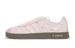 Adidas Кроссовки для скейтбординга VL COURT 2.0 Pink Mist Dreamy MONE Manufacturing, износостойкие, низкие, унисекс, розовые hq1802(team177-粉雾绮梦) | pink