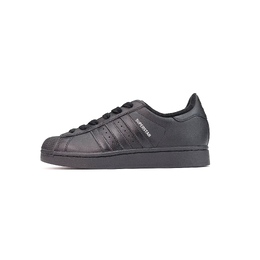 Adidas Кроссовки для скейтбординга Superstar 2 Black Tide Avant Garde с антискользящим покрытием, износостойкие, унисекс, черные ji0079（team935-黑潮先锋） | black