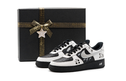 Nike Кроссовки Air Force 1 для скейтбординга, износостойкие, низкие, унисекс, черные, белые cw2288-001(team-1104黑白熊猫sbox) | black white (box included)