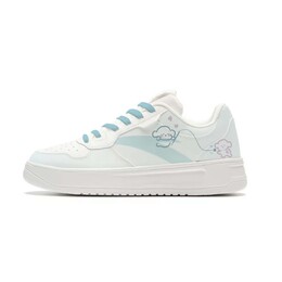 Anta Кроссовки Life Collection с нескользящим и износостойким покрытием, низкие, для скейтбординга, унисекс, голубо-фиолетовые 912418001q-2(team870-愿者上钩) | cyan purple