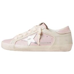 Golden Goose Низкие женские кроссовки для скейтбординга Super Star LTD, розовые gwf00103.f007247.80458 | pink