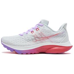 Saucony Женские кроссовки Kinvara16, износостойкие, дышащие, легкие, с низким верхом, для повседневного использования, белые, красные s11020-241 | white red