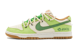 Nike Кроссовки для скейтбординга Dunk Green Apple Paradise с нескользящей подошвой, женские, бежево-зеленые hj7673-100(team292-青苹果乐园） | beige green
