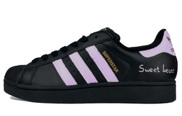 Adidas Кроссовки для скейтбординга Superstar 2, женские, низкие, фиолетовые ji0079(team1090-紫色梦境) | black purple