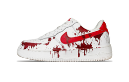 Nike Кроссовки Air Force 1 Flame Tears с низким верхом, устойчивые к истиранию, белые, унисекс cw2288-111（team634-焰泪） | white