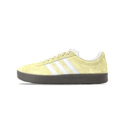 Adidas Кроссовки для скейтбординга VL COURT 2.0 с морской солью, противоскользящие, износостойкие, унисекс, светло-желтые js3003（team745-海盐） | light yellow
