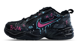 Кроссовки Air Monarch 4 Low Top Chunky унисекс черного цвета Nike, Black 415445-001(team652-m4千禧粉蓝) | black