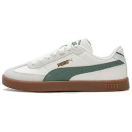 Puma Низкие износостойкие кроссовки для скейтбординга Club 2, унисекс, белые, зеленые 404428-01 | white green