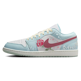 Jordan Баскетбольные кроссовки Air 1 Low Top Vintage унисекс синего цвета hj5999-400(team366-执手玫瑰) | blue