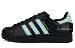 Adidas Кроссовки для скейтбординга Superstar 2 Flower Valley Joy с противоскользящим покрытием, износостойкие, женские, сине-черные ji0079(team1090-天空) | blue black