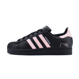 Adidas Кроссовки для скейтбординга Superstar 2 Low Top унисекс, черно-розовые ji0079（team1253-粉色) | black pink