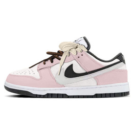 Nike Кроссовки для скейтбординга Dunk Anti-Slip, износостойкие, низкие, унисекс, розовые hv1800-101(teamy-男女款樱花小圆子粉色) | pink