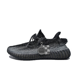 Кроссовки Yeezy Boost 350 V2 Xingji Cross, износостойкие, дышащие, низкие, повседневные, унисекс, черные Adidas, Black hq4540(team499-星际穿越） | black