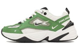 Nike Низкие, массивные, противоскользящие, износостойкие кроссовки M2K Tekno унисекс, белые, зеленые ao3108-101（team178-速战时刻qd） | white green