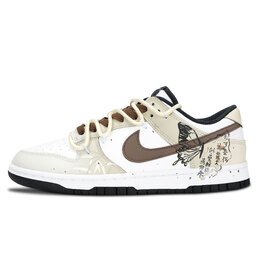 Nike Кроссовки для скейтбординга Dunk With An Antique Feel, устойчивые к скольжению, унисекс, желтые dd1391-100(team883古色古香) | yellow