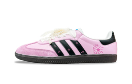 Adidas Кроссовки для скейтбординга SAMBA OG с противоскользящим покрытием, износостойкие, унисекс, розовые b75806(team991-粉色蝶梦) | pink