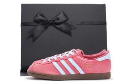 Adidas Низкие кроссовки для скейтбординга Stadt Coverage, устойчивые к истиранию и скольжению, розовые, унисекс jr9551(team拾伍-男女同款粉色三sbox) | pink