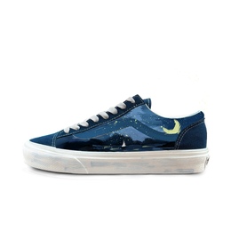 Vans Низкие износостойкие кроссовки для скейтбординга Style 36, унисекс, темно-синие vn0a3dz3rfl(team613-印象油画) | navy blue